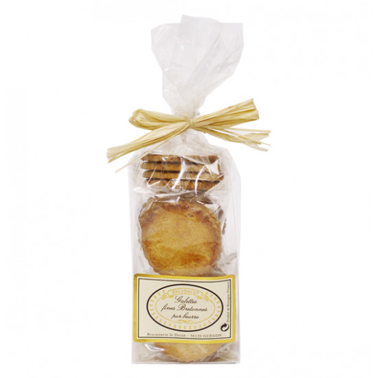 Galletas finas de mantequilla y sal de Guérande Le Dréan