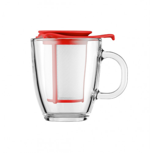 Théière individuelle Yoyo Set rouge