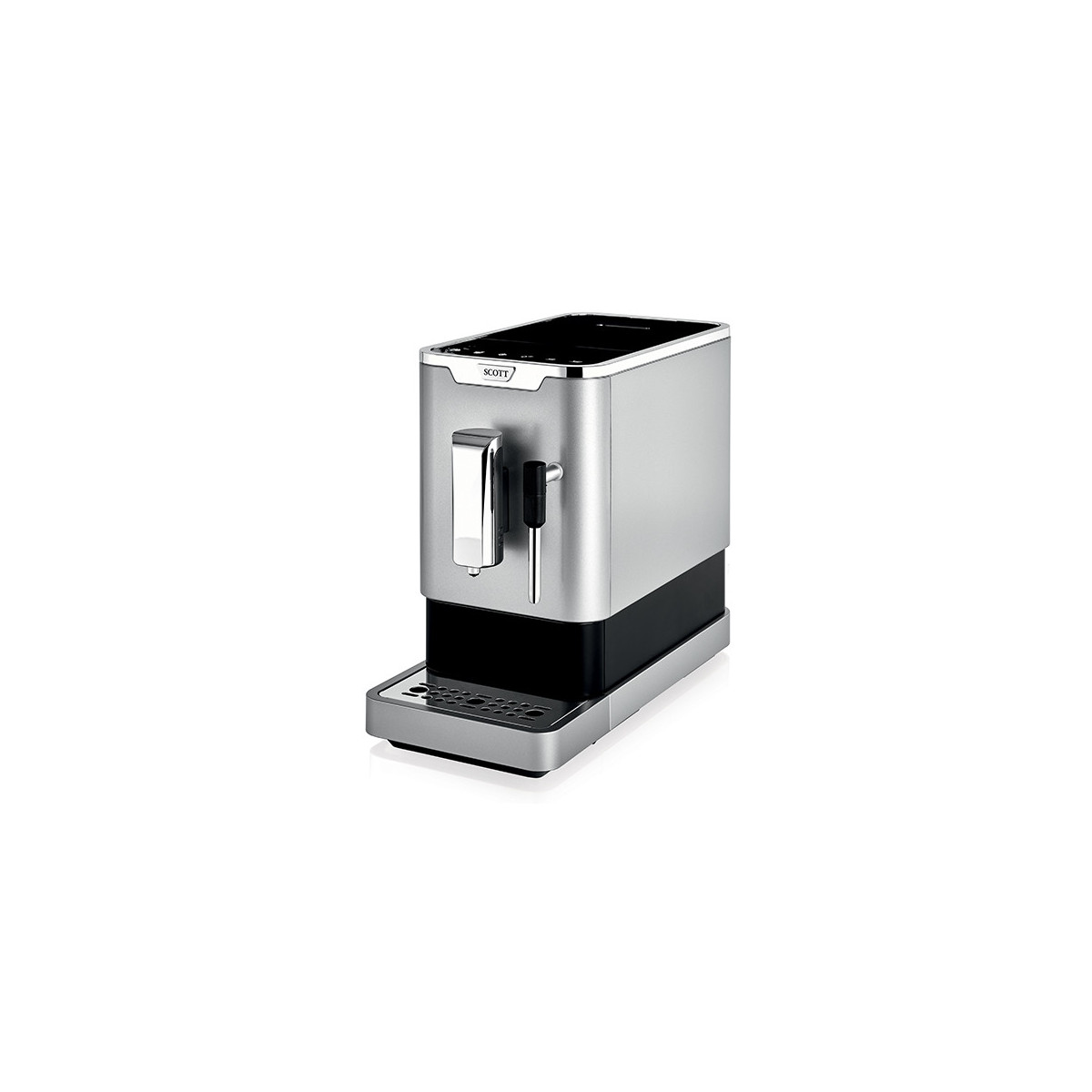 Machine à café avec broyeur 19 bars Slimissimo et Milk Silver Scott - 4897033881364 - Avis et