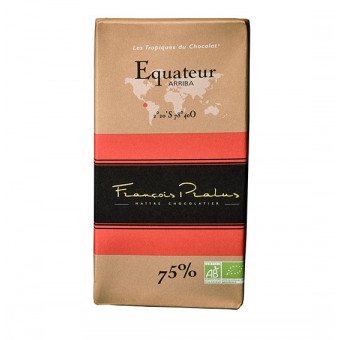 Barra de chocolate Pralus de Ecuador