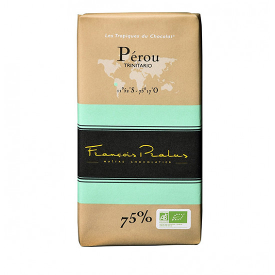 Barra de Chocolaté Perú Pralus
