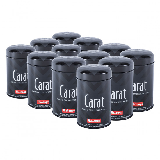 Caffè macinato Carat - Lotto di 12 barattoli