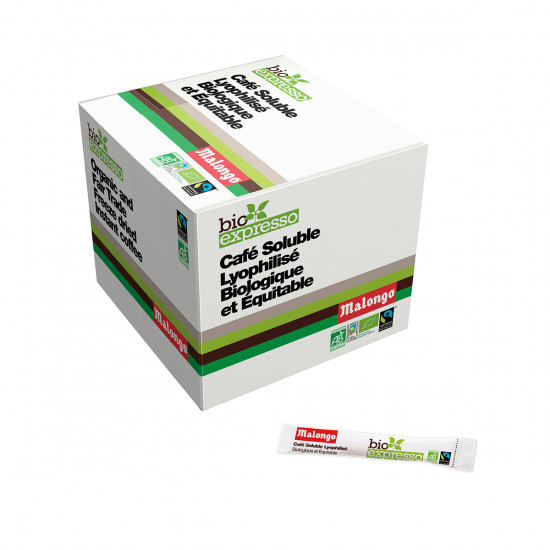 Café soluble en sticks