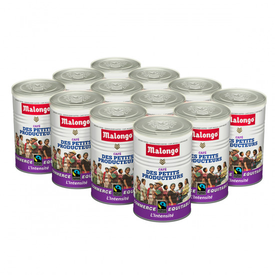 Caffè macinato Petits Producteurs L'intensité - 12 barattoli