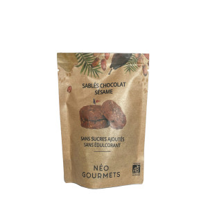 Sablés Chocolat sésame 100g