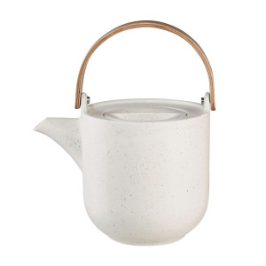 Tetera de porcelana Sencha 1L ASA blanca