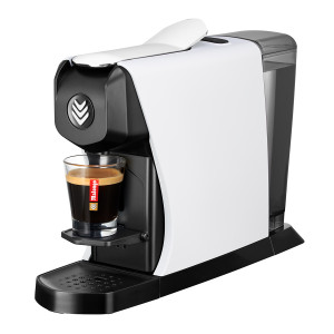 Cafetera monodosis EOH blanco mate