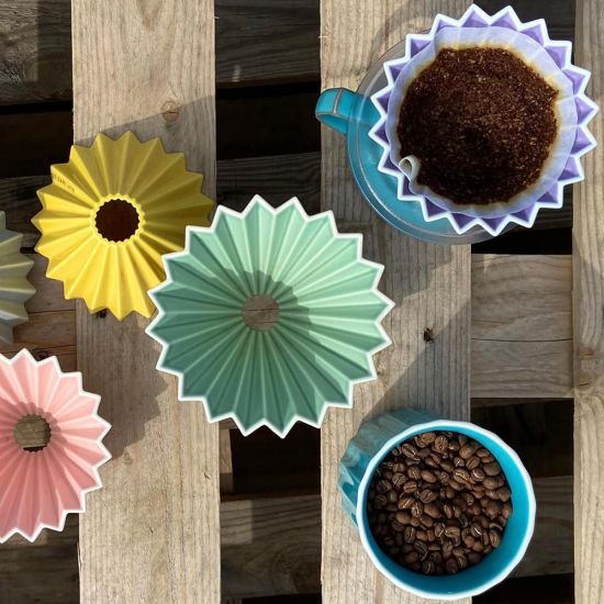 copy of Tasse Latte 250ml bleu - Origami