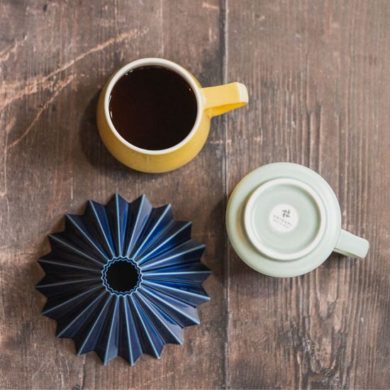 Dripper S Origami bleu mat