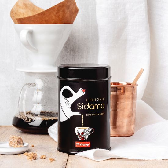Café molido Etiopía Sidamo