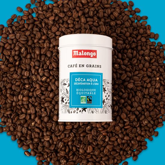 Café en Grains - Décaféiné Sans Solvant - 500g