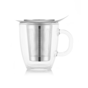 Théière individuelle Yoyo Set Inox Bodum