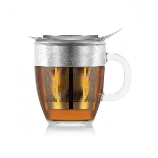 Teiera individuale Yoyo Set inox Bodum