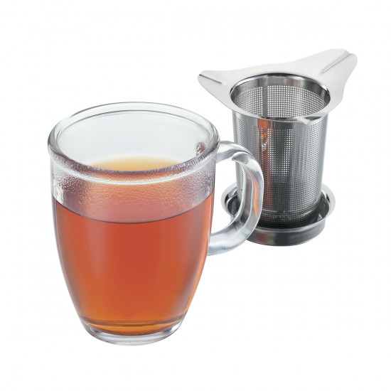 Tetera De Filtro Y Prensa Para Hierbas Y Té Bodum Inox 500ml