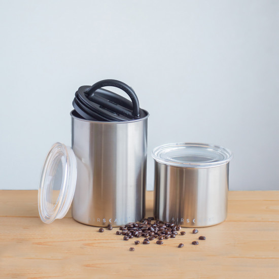 Scatola portaoggetti 250g Airscape inox