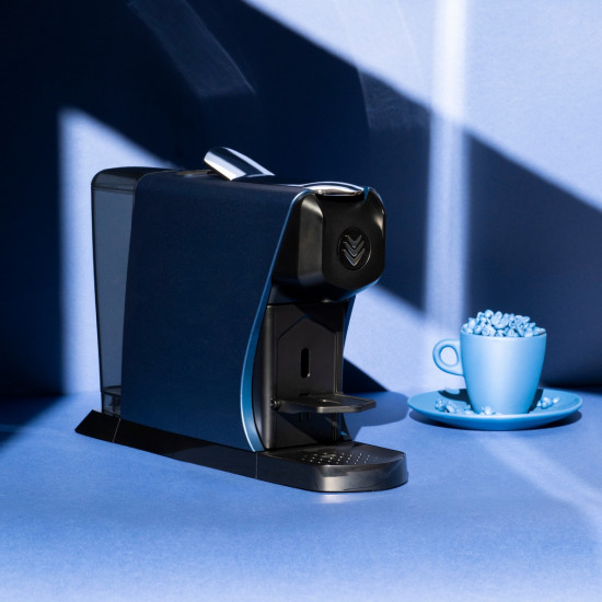 Macchina per caffè Espresso EOH blu notte