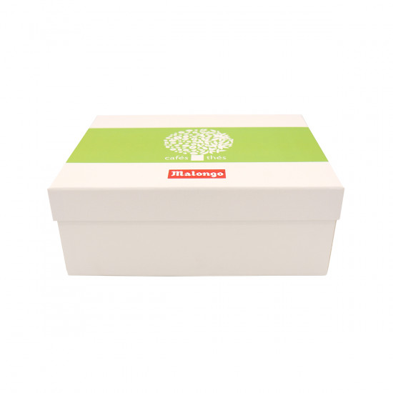 Caja regalo árbol de cartón mate