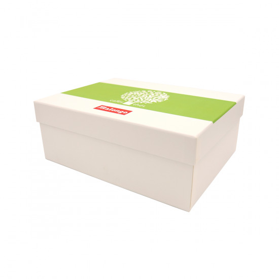 Caja regalo árbol de cartón mate
