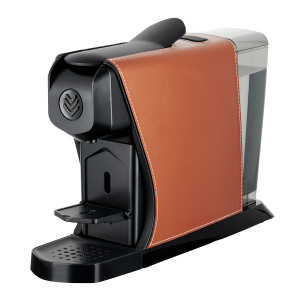 Macchina per caffè Espresso EOH edizione in pelle color cammello