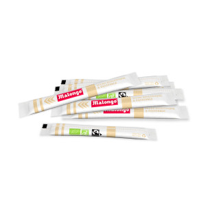 80 bûchettes de sucre ambré 3g