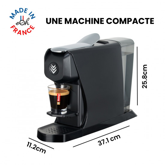 Macchina per caffè Espresso EOH nero opaco
