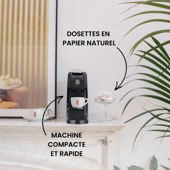 Macchina per caffè Espresso EOH nero opaco