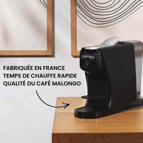 Macchina per caffè Espresso EOH nero opaco