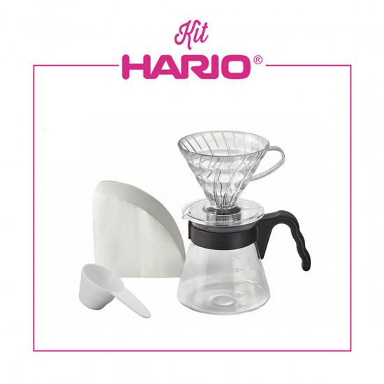 Kit Hario V60 1/4 tazze