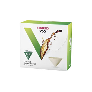 100 filtres Hario V60 1-4 tasses