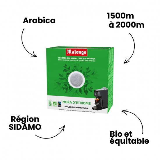 Doses Moka d'Ethiopie