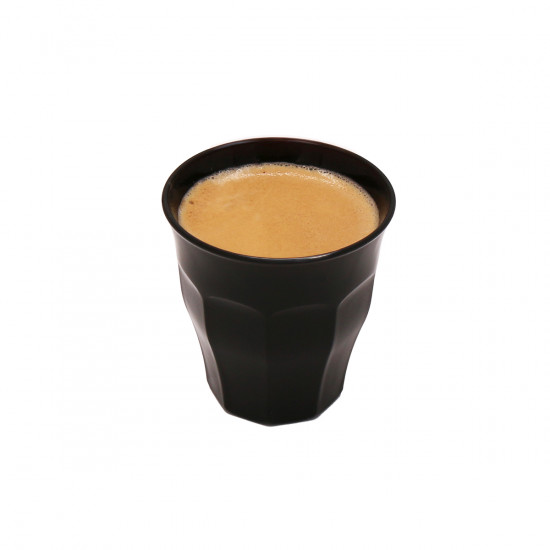 Lote de 6 vasos de expresso Duralex Picardie 9cl - negro