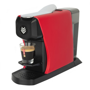 Macchina per caffè Espresso EOH rosso opaco