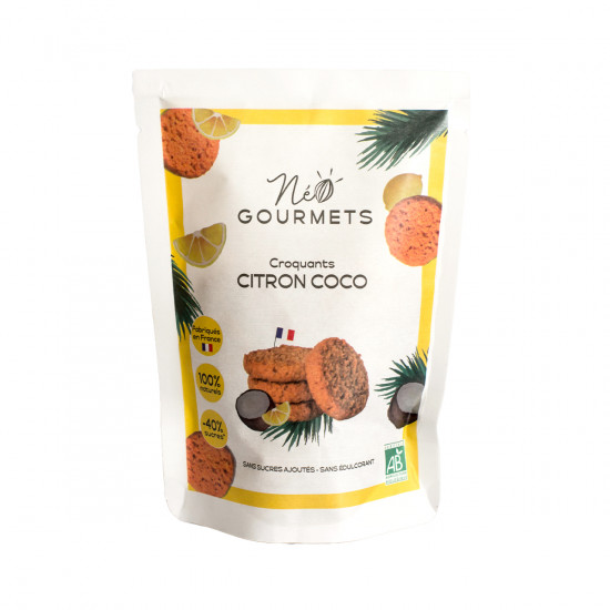 Galletas de limón y coco Néo Gourmets