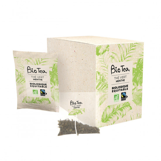 Thé vert Menthe bio en sachet
