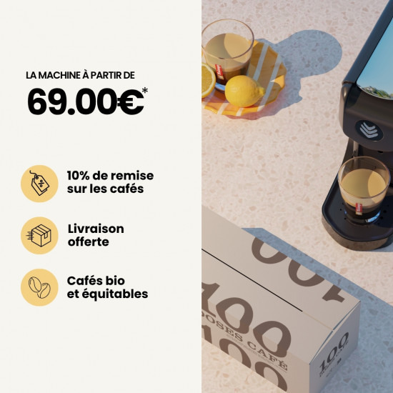 Abonnement Machine Expresso EOH gris