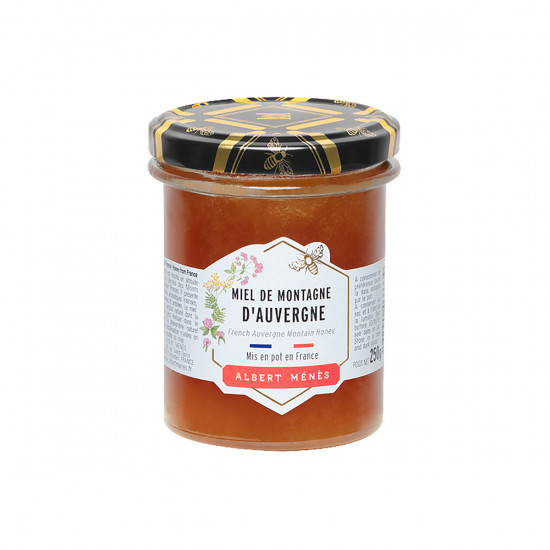 Miel de Montagne d'Auvergne 250g Albert Ménès
