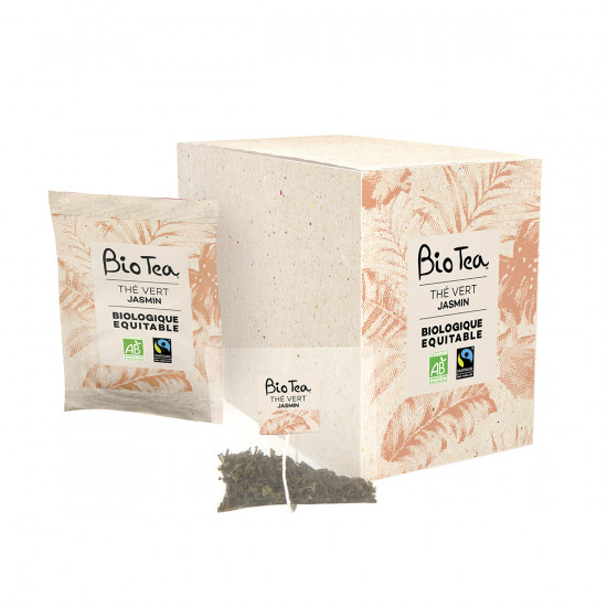 Thé vert Jasmin bio en sachet