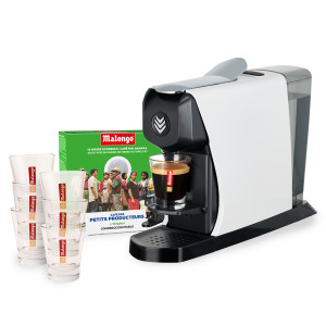 Pack Cafetera monodosis EOH blanco