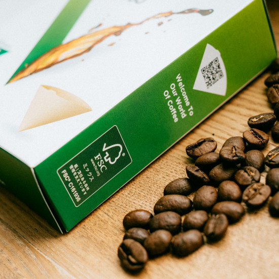 100 filtres naturels Hario V60 1-2 tasses