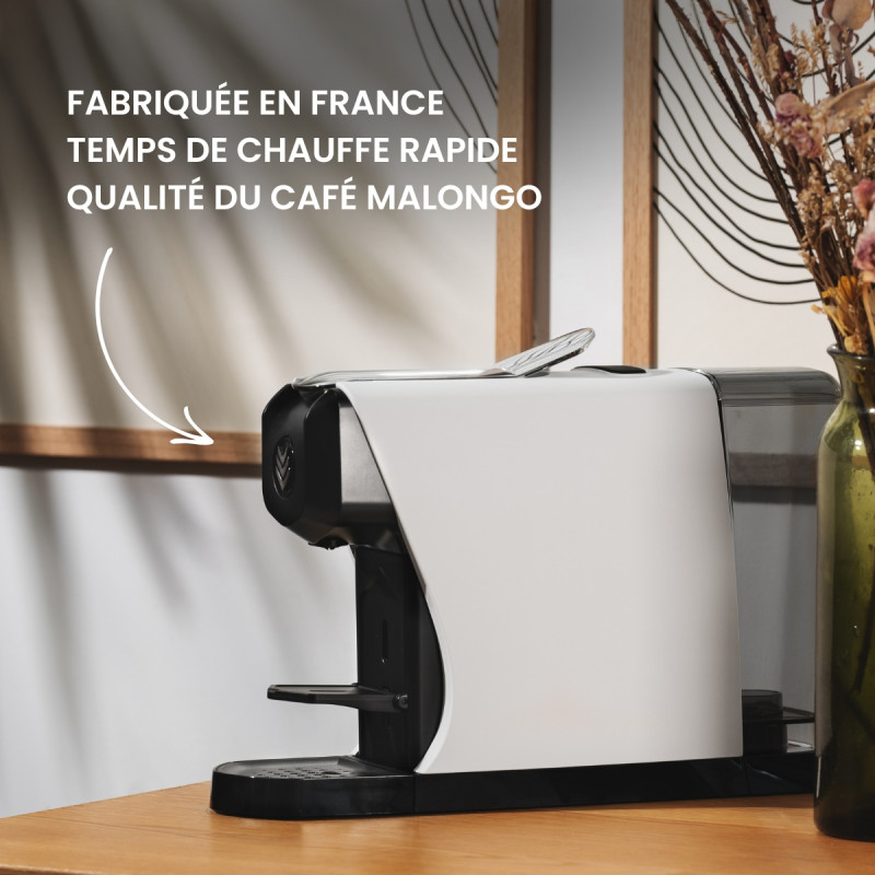 Offres Machine à thé - café Malongo Blanc sur