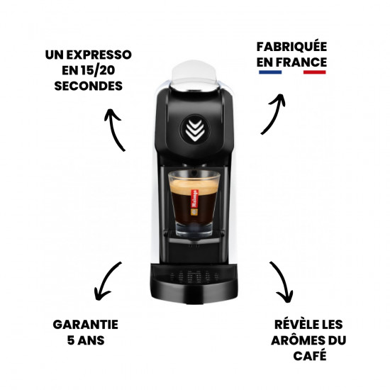 Offerta Macchina per caffè Espresso EOH bianco opaco