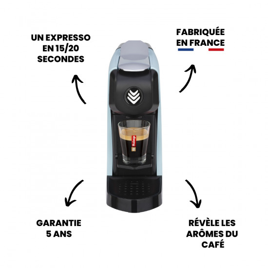 Offre Machine Expresso EOH bleu pastel mat
