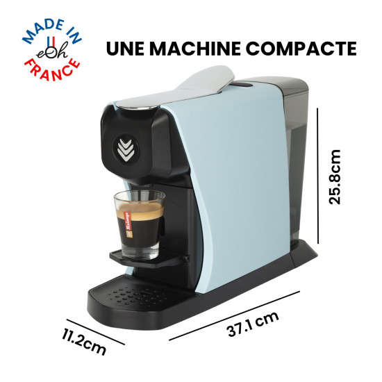 Offerta Macchina per caffè Espresso EOH blu pastello opaco