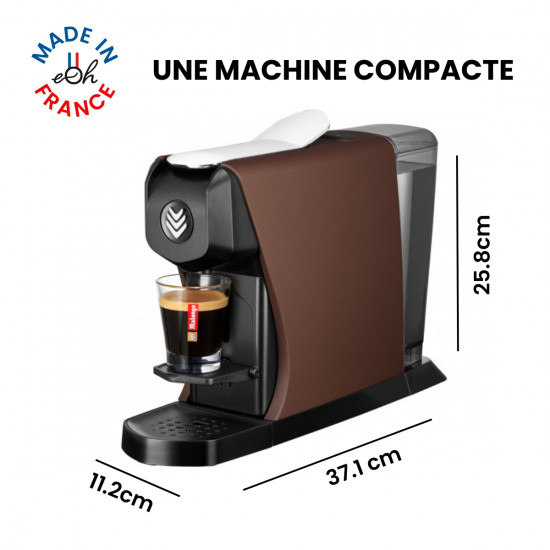 Oferta cafetera monodosis Expresso EOH marrón