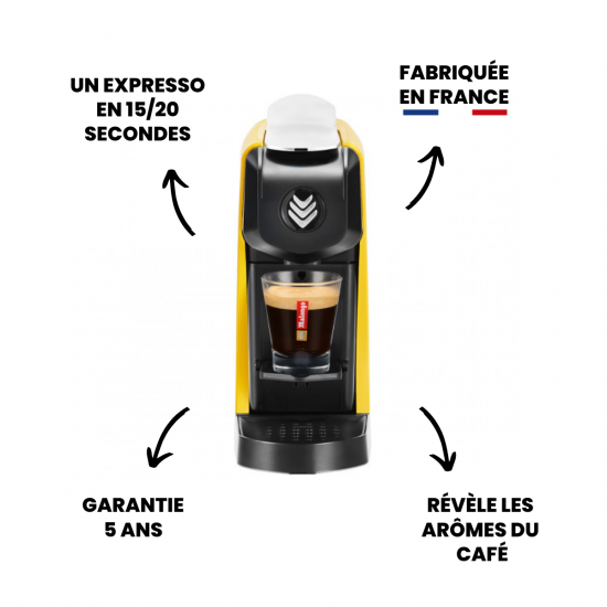 Offerta Macchina per caffè Espresso EOH senape opaco