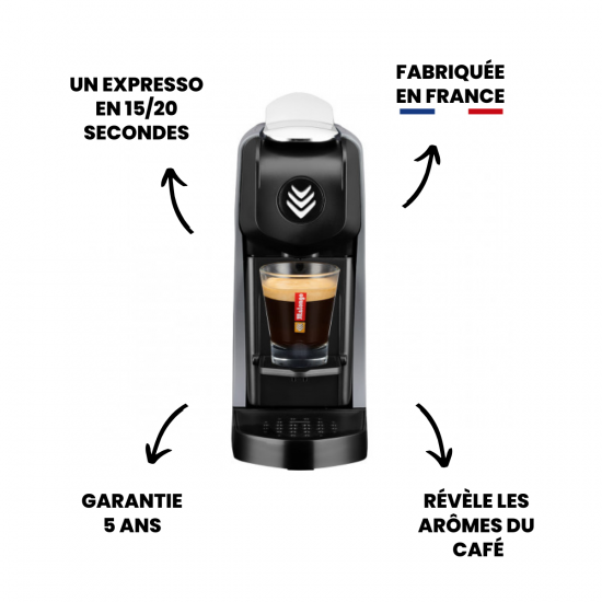 Offerta Macchina per caffè Espresso EOH grigio opaco