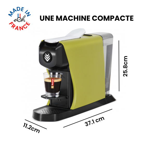 Offerta Macchina per caffè Espresso EOH olivastro opaco