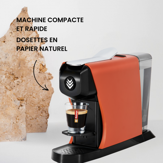 Oferta cafetera monodosis EOH terracotta mate