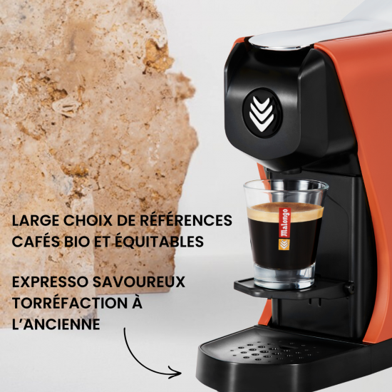 Oferta cafetera monodosis EOH terracotta mate