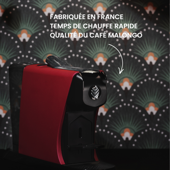 Macchina per caffè Espresso EOH rosso
